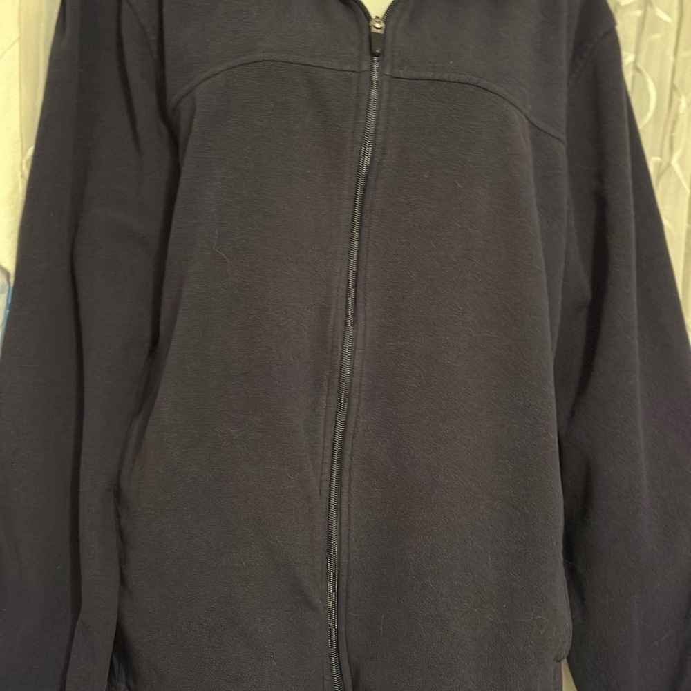 STARTER Men's Dark navy Zip-Up Sweater